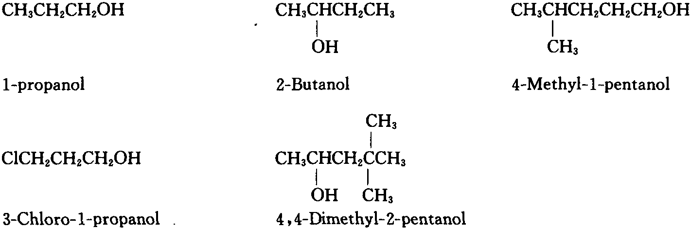 Text A Nomenclature of Alcohols